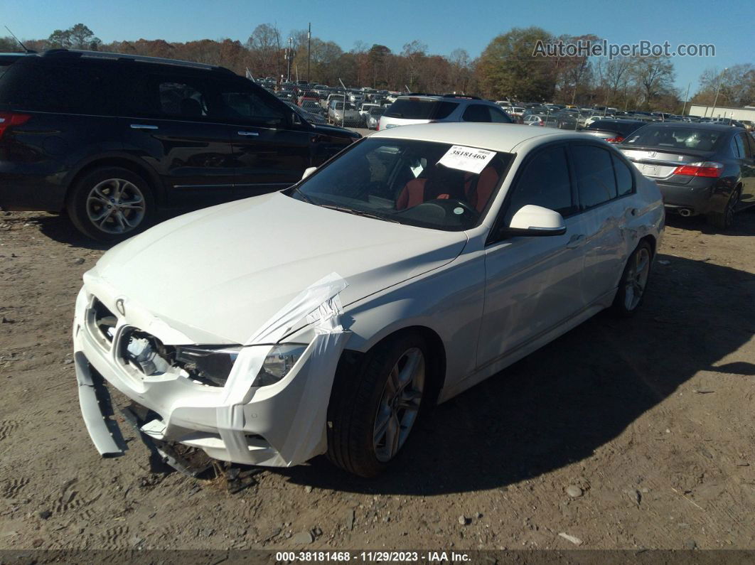 2017 Bmw 330i White vin: WBA8B9G53HNU50675