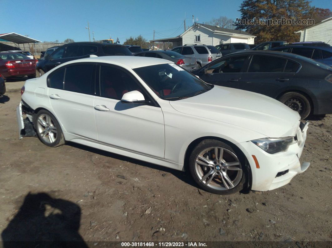 2017 Bmw 330i White vin: WBA8B9G53HNU50675