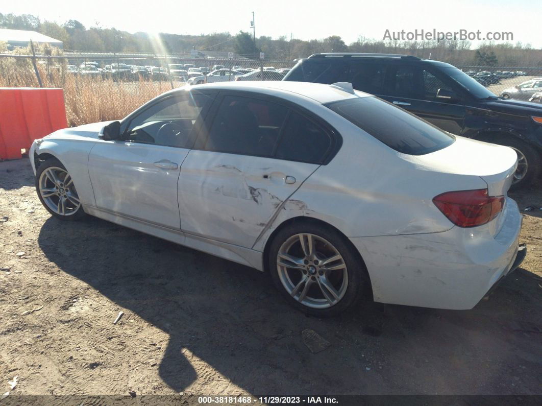 2017 Bmw 330i White vin: WBA8B9G53HNU50675