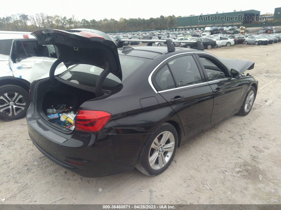 2017 Bmw 3 Series 330i Black vin: WBA8B9G57HNU48878