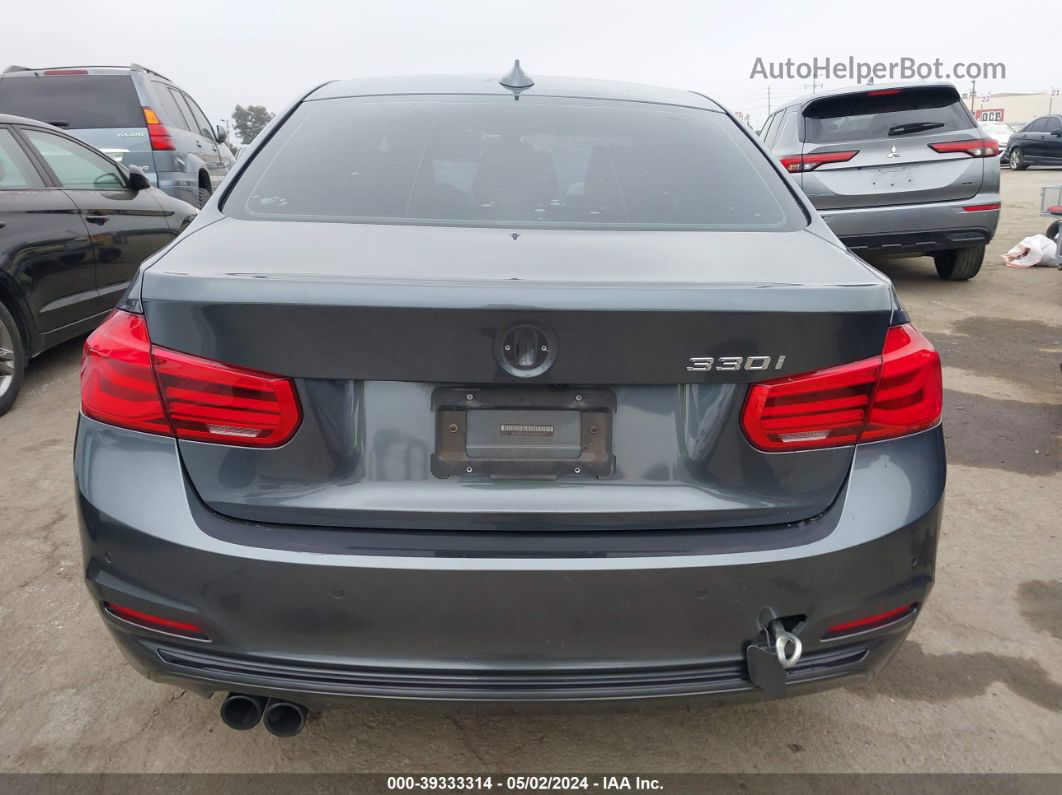 2017 Bmw 330i   Gray vin: WBA8B9G57HNU49898