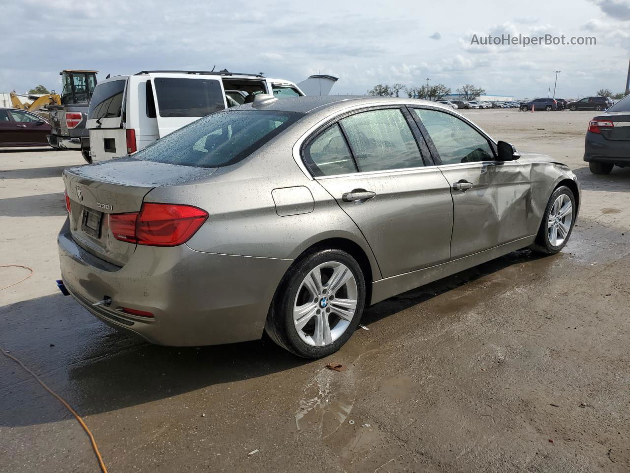 2017 Bmw 330 I Tan vin: WBA8B9G58HNU50297