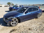 2017 Bmw 330 I Синий vin: WBA8B9G59HNU48588