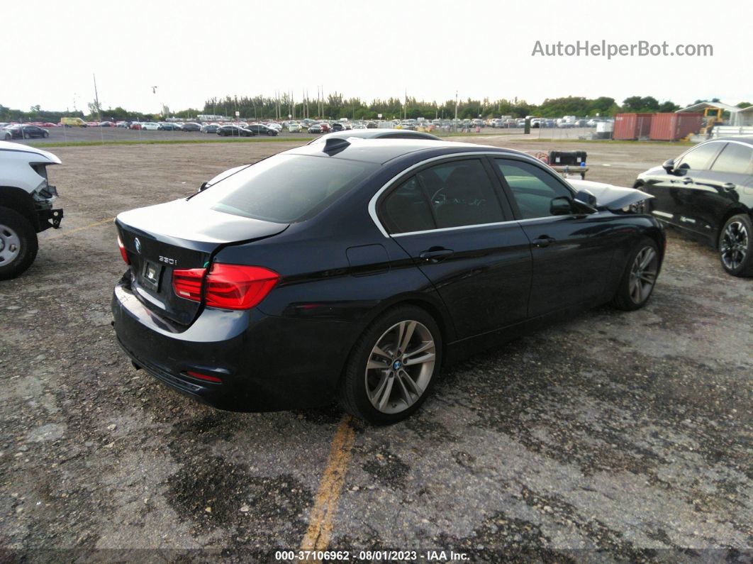 2017 Bmw 3 Series 330i Dark Blue vin: WBA8B9G5XHNU09685