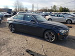 2017 Bmw 330 Xi Черный vin: WBA8D9C35HA004887