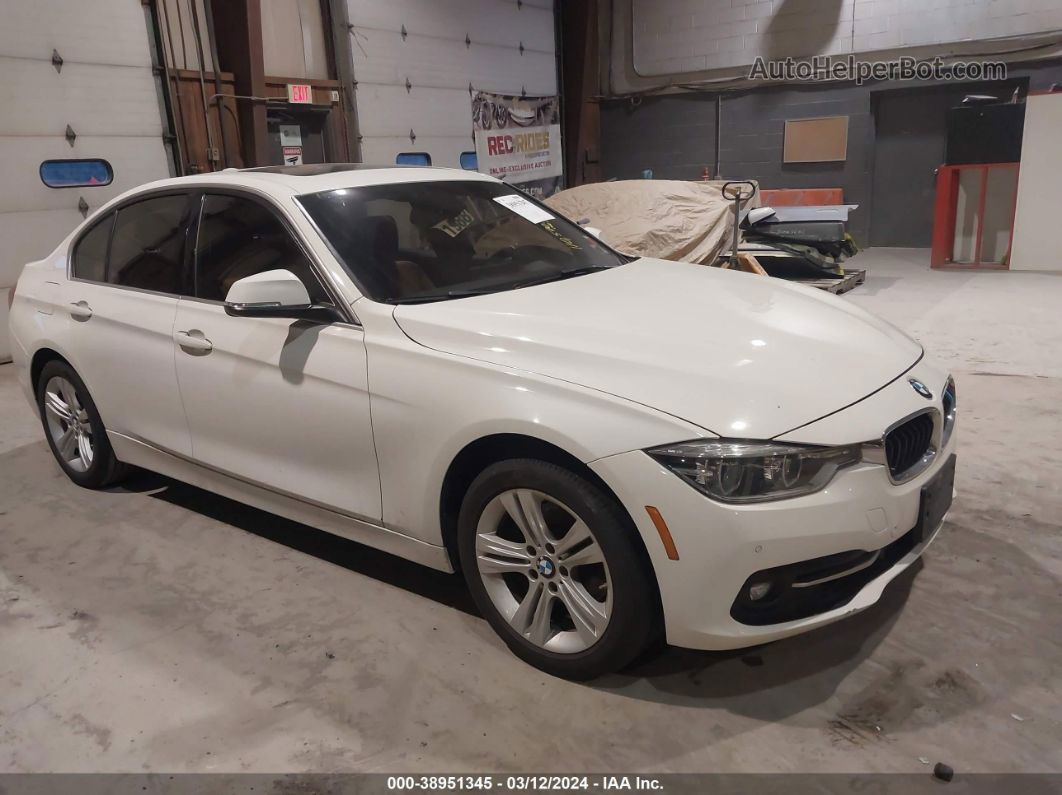 2017 Bmw 330i Xdrive White vin: WBA8D9C35HA005831