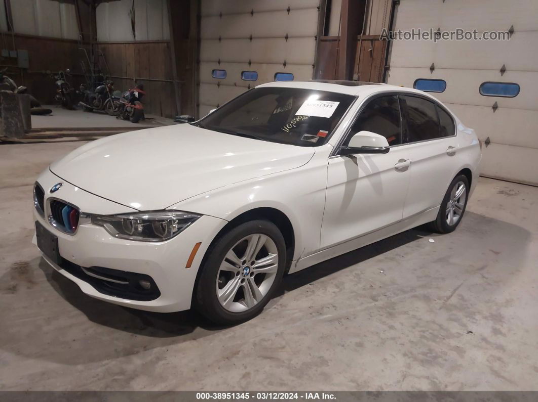 2017 Bmw 330i Xdrive White vin: WBA8D9C35HA005831