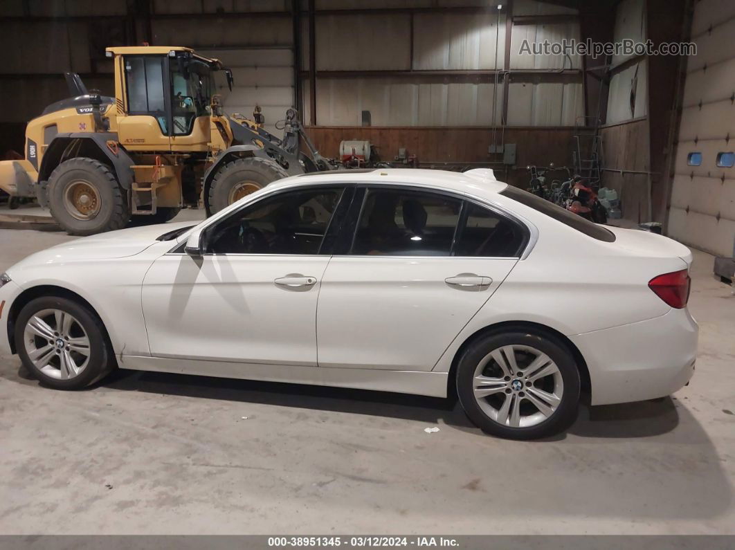 2017 Bmw 330i Xdrive White vin: WBA8D9C35HA005831