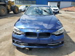 2017 Bmw 330 Xi Blue vin: WBA8D9C36HA011945