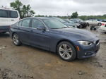 2017 Bmw 330 Xi Blue vin: WBA8D9C37HA011677