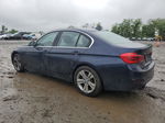 2017 Bmw 330 Xi Blue vin: WBA8D9C37HA011677