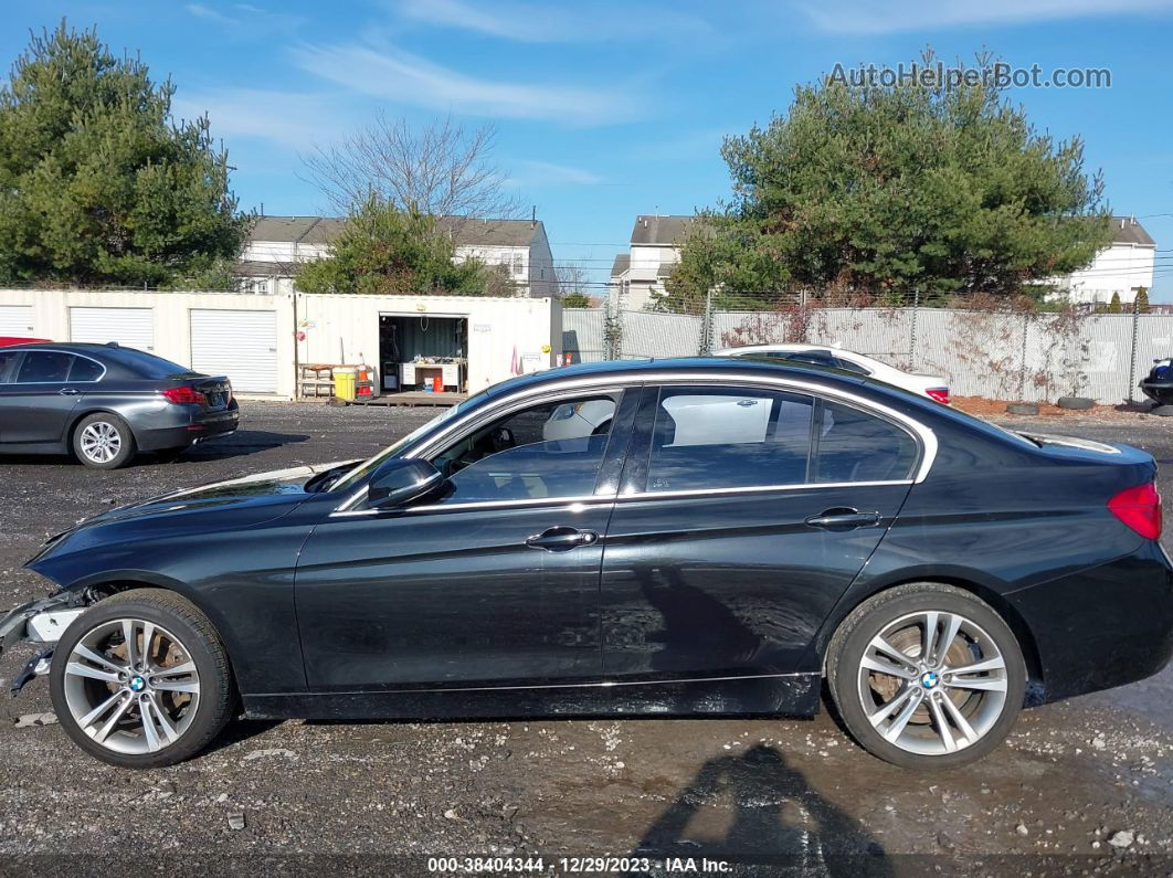 2017 Bmw 330i Xdrive Black vin: WBA8D9C3XHA011821