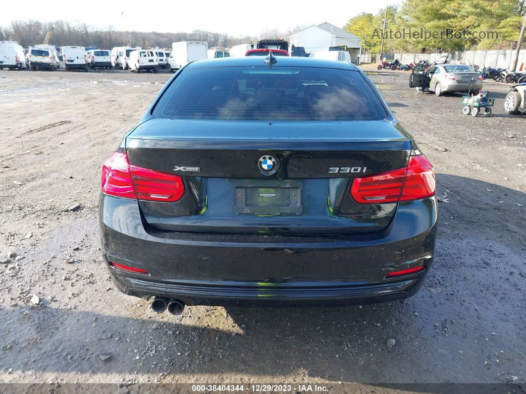 2017 Bmw 330i Xdrive Black vin: WBA8D9C3XHA011821