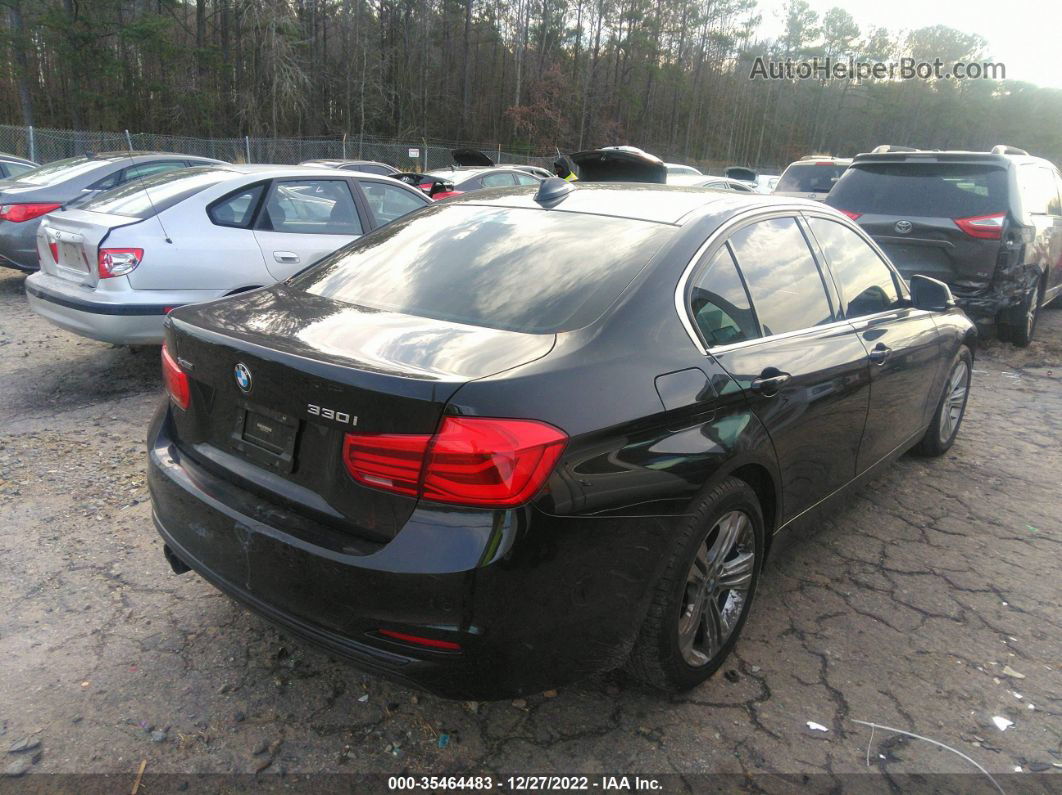 2017 Bmw 3 Series 330i Xdrive Black vin: WBA8D9C58HK677863