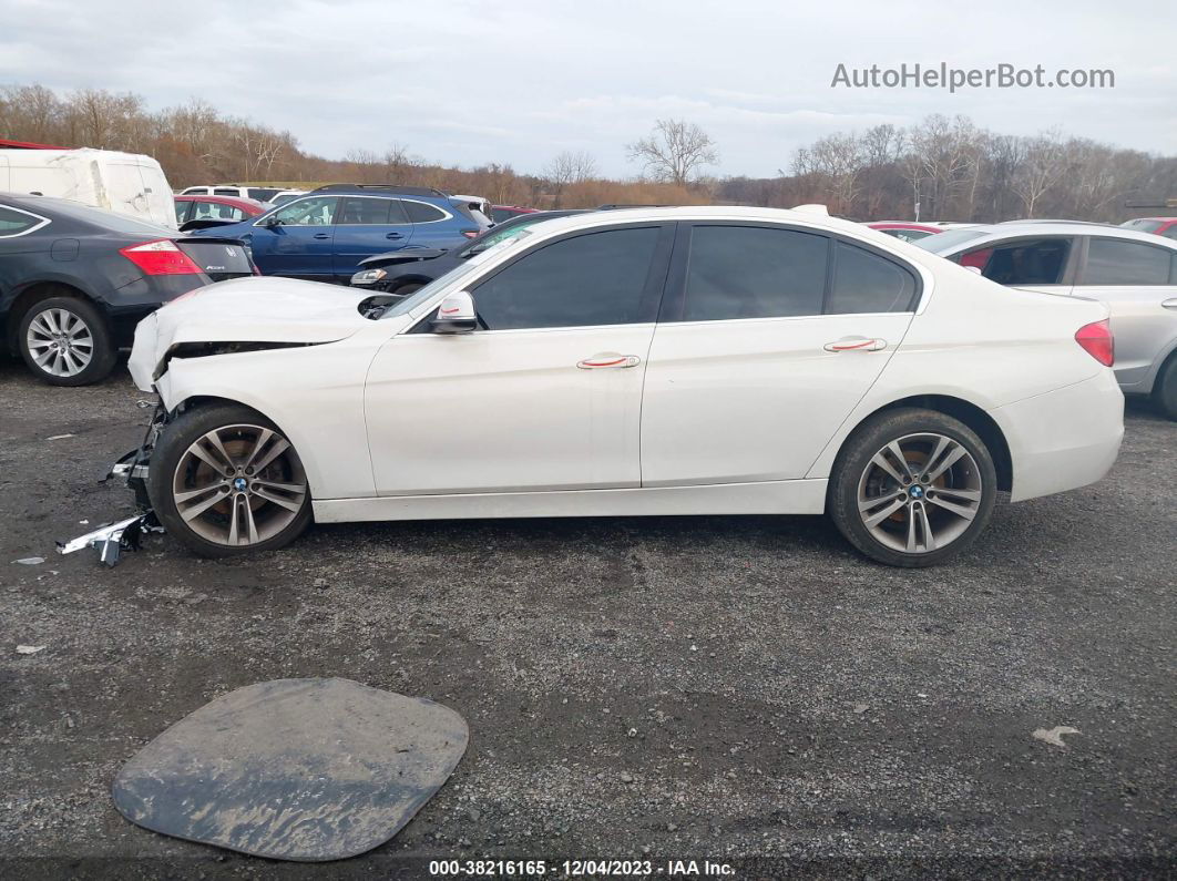 2017 Bmw 330i Xdrive White vin: WBA8D9G32HNU61367