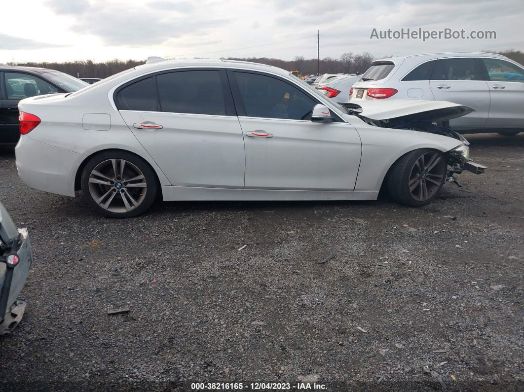 2017 Bmw 330i Xdrive White vin: WBA8D9G32HNU61367