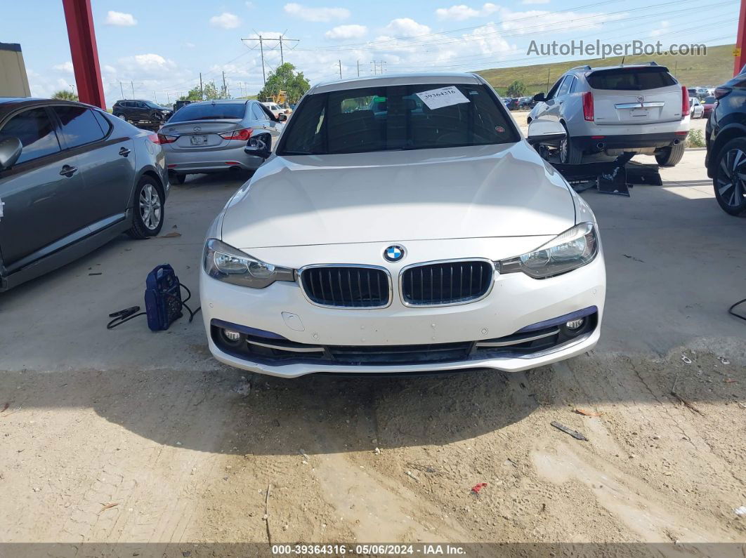 2017 Bmw 330i Xdrive White vin: WBA8D9G36HNU65373