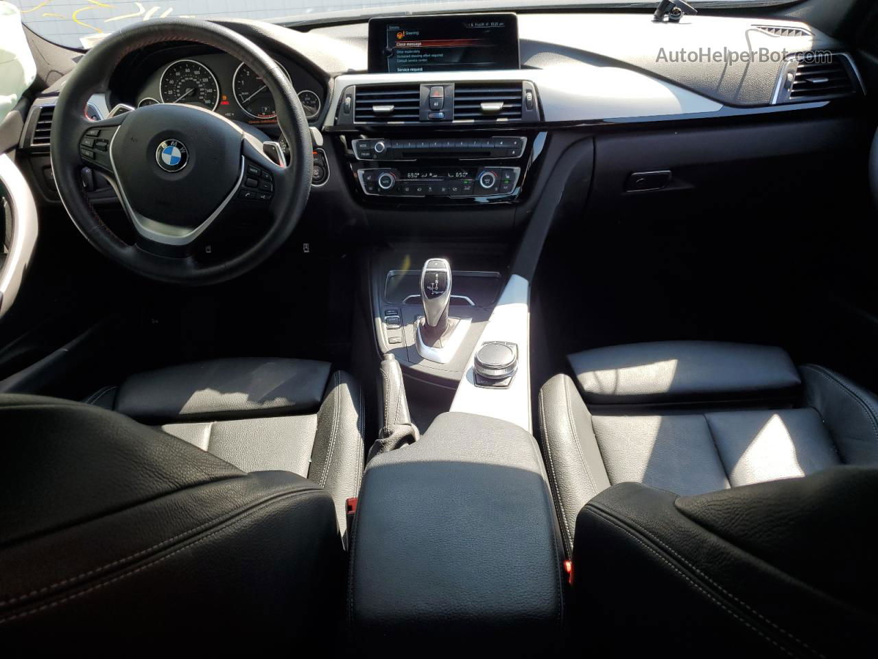 2017 Bmw 330 Xi Синий vin: WBA8D9G38HNU64323