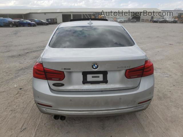 2017 Bmw 330 Xi Silver vin: WBA8D9G52HNU60804