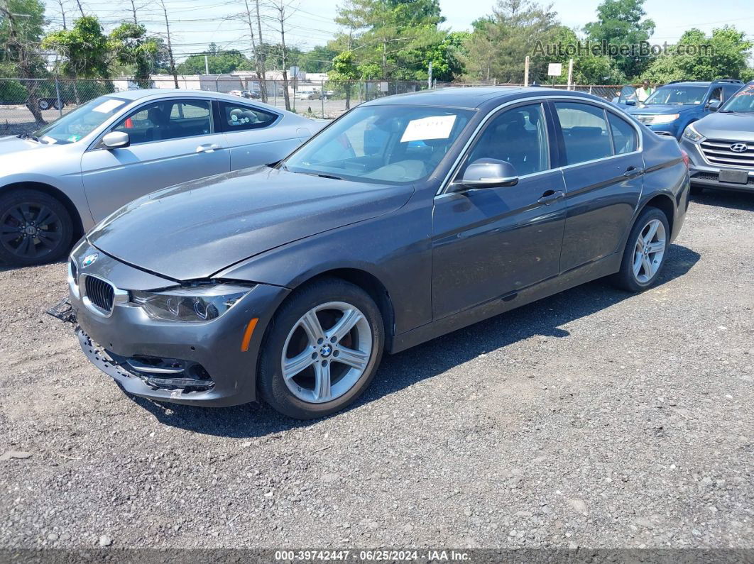 2017 Bmw 330i Xdrive Black vin: WBA8D9G54HNU58780