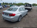 2017 Bmw 330i Xdrive Silver vin: WBA8D9G54HNU60951