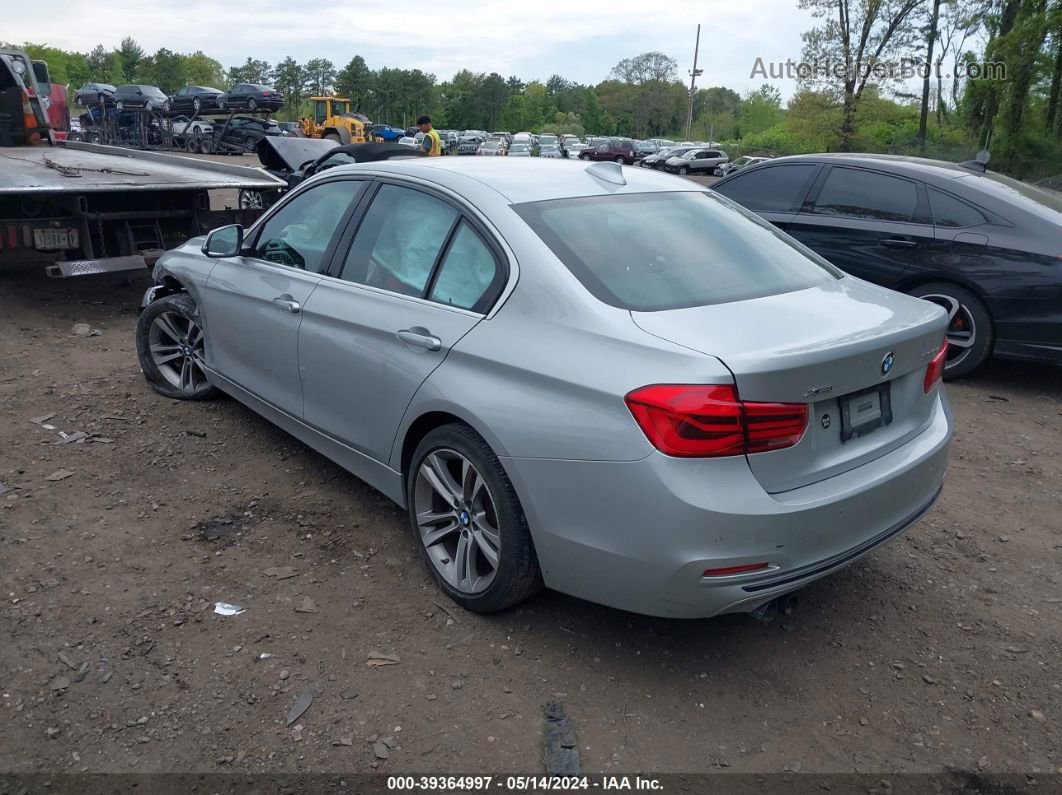 2017 Bmw 330i Xdrive Silver vin: WBA8D9G54HNU60951