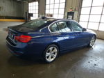 2017 Bmw 330 Xi Blue vin: WBA8D9G56HNU58411