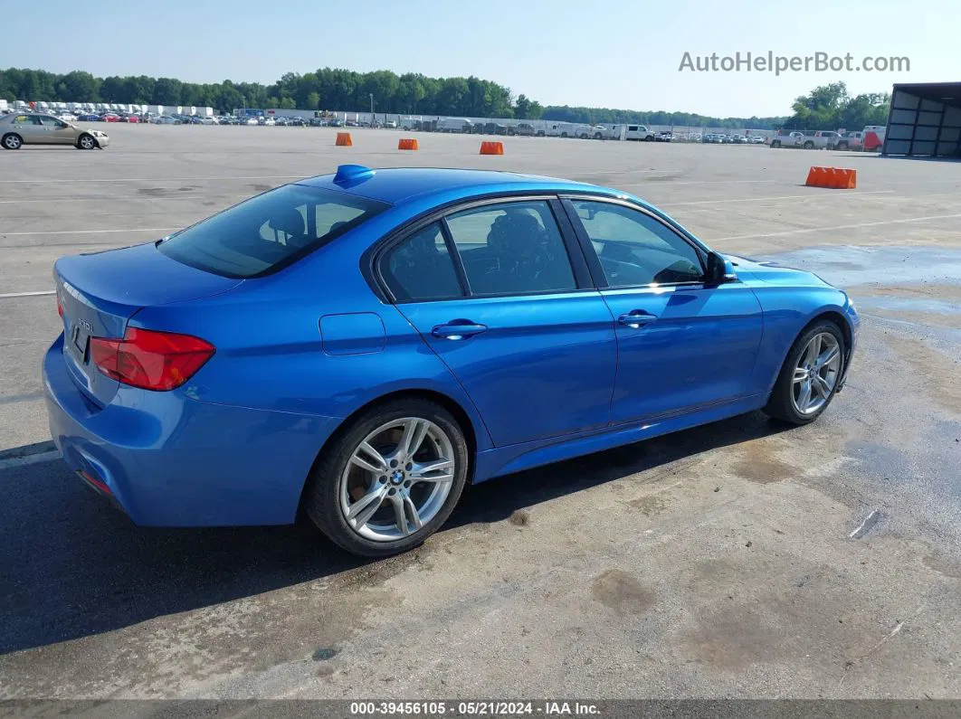 2017 Bmw 330i Xdrive Blue vin: WBA8D9G57HNT91494