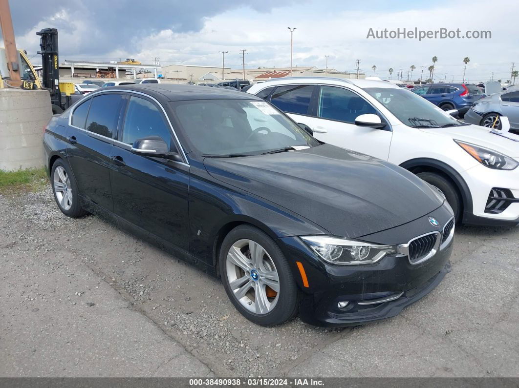 2017 Bmw 330e Iperformance Black vin: WBA8E1C32HA029843