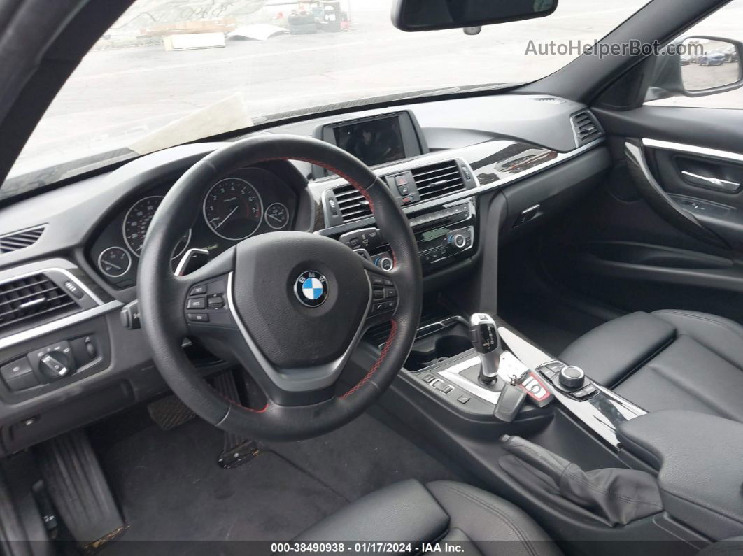 2017 Bmw 330e Iperformance Черный vin: WBA8E1C32HA029843