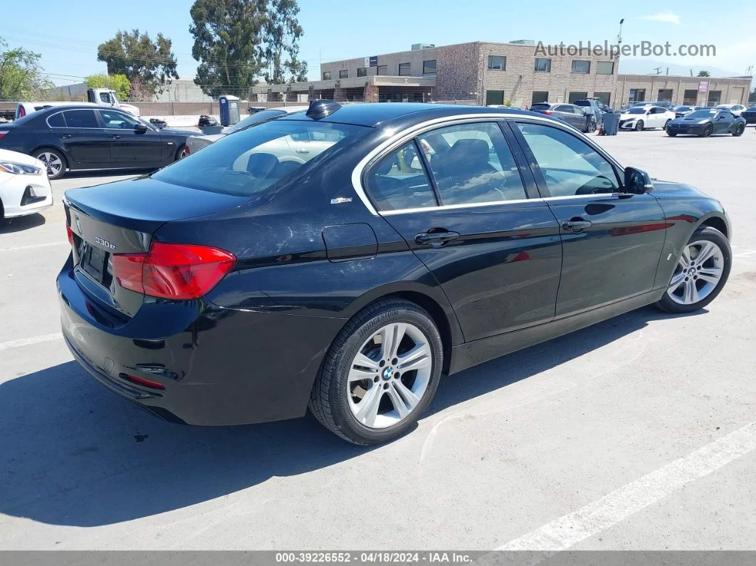 2017 Bmw 330e Iperformance Black vin: WBA8E1C35HA158837