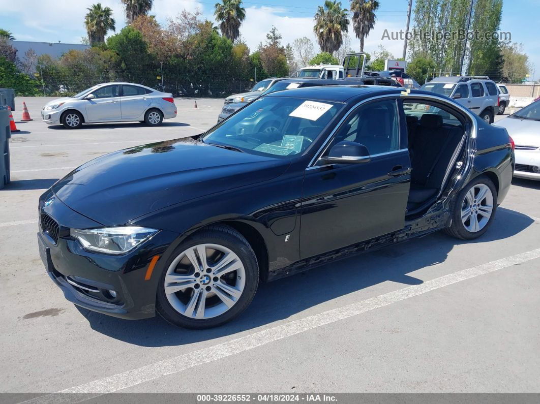 2017 Bmw 330e Iperformance Black vin: WBA8E1C35HA158837