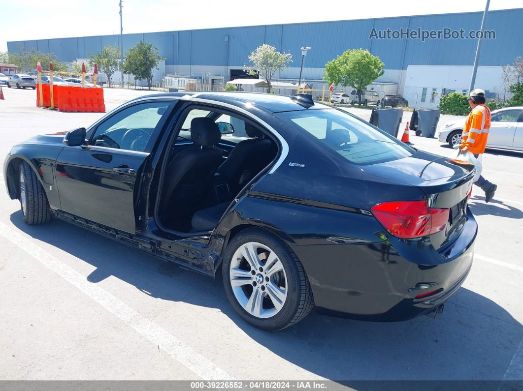 2017 Bmw 330e Iperformance Black vin: WBA8E1C35HA158837