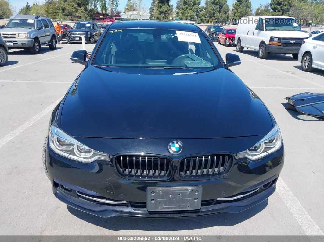 2017 Bmw 330e Iperformance Black vin: WBA8E1C35HA158837