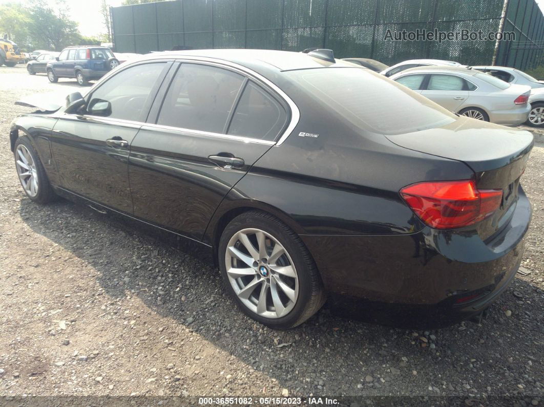 2017 Bmw 330e Iperformance Black vin: WBA8E1C36HA156269