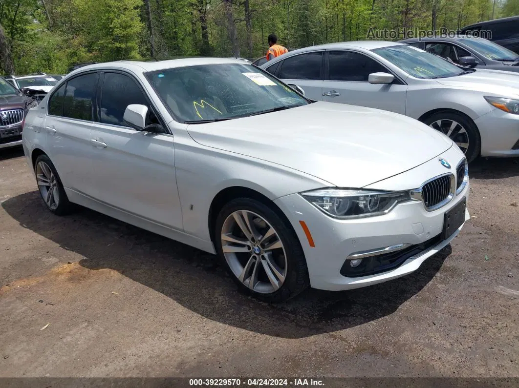 2017 Bmw 330e Iperformance White vin: WBA8E1C50HK480300