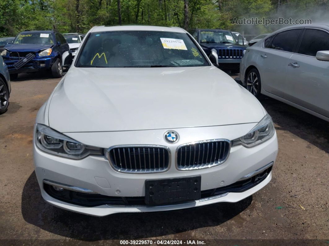 2017 Bmw 330e Iperformance White vin: WBA8E1C50HK480300