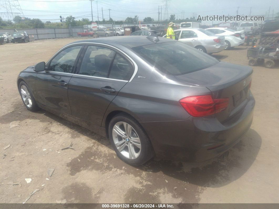 2017 Bmw 330e Iperformance Gray vin: WBA8E1C54HK895281