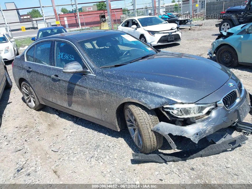 2017 Bmw 330e Iperformance Gray vin: WBA8E1C59HK895146