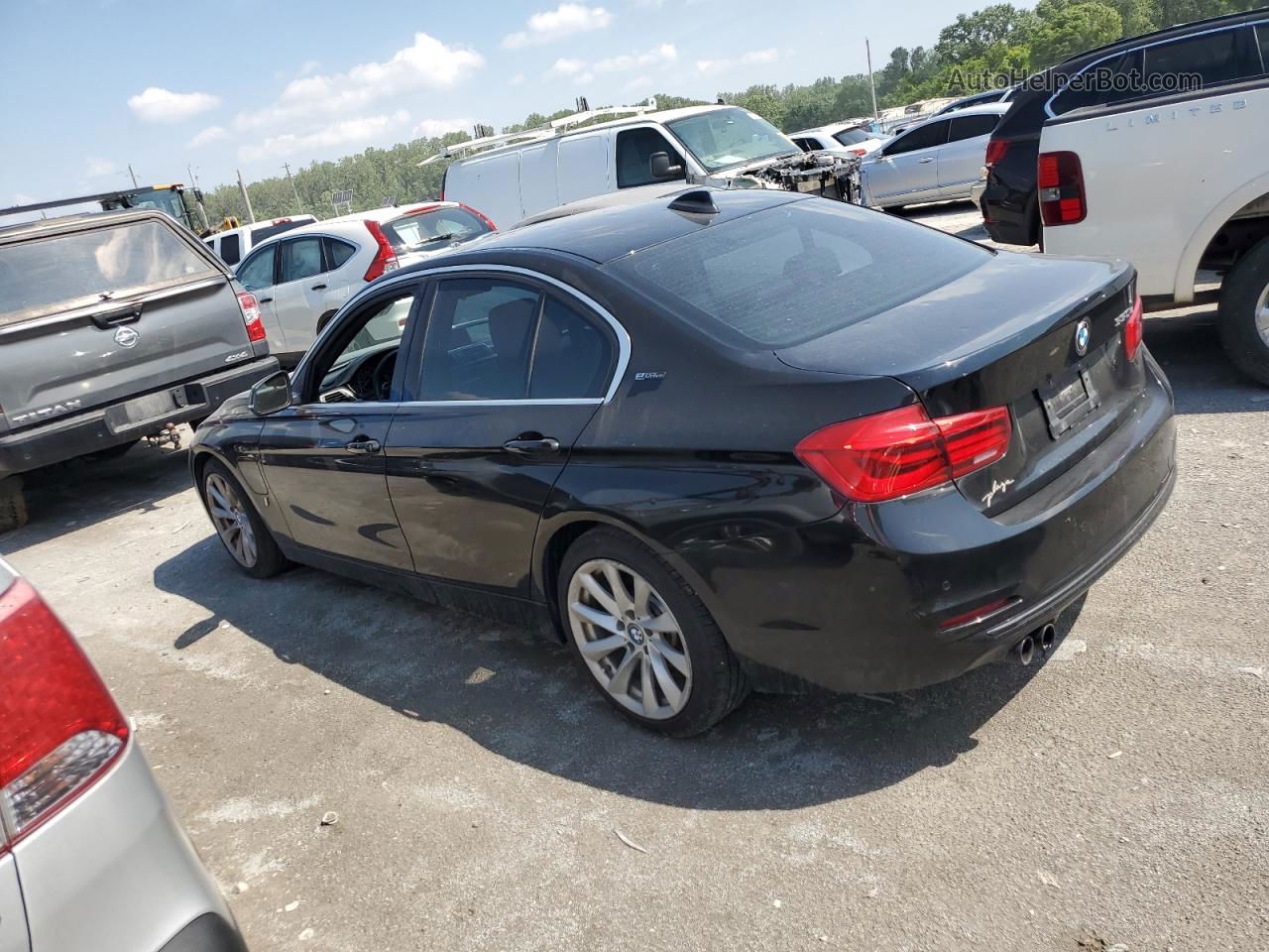 2017 Bmw 330e  Black vin: WBA8E1C5XHK480319