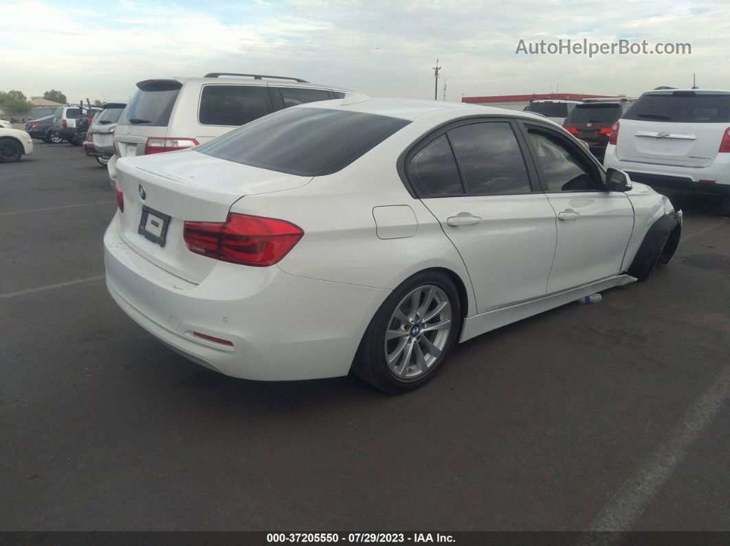 2017 Bmw 3 Series 320i White vin: WBA8E1G33HNU17330