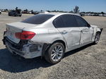 2017 Bmw 320 I White vin: WBA8E1G34HNU15800