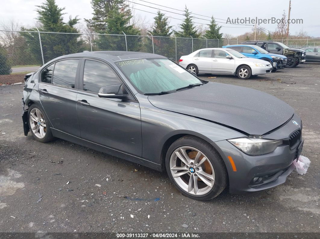 2017 Bmw 320i   Black vin: WBA8E1G34HNU16462