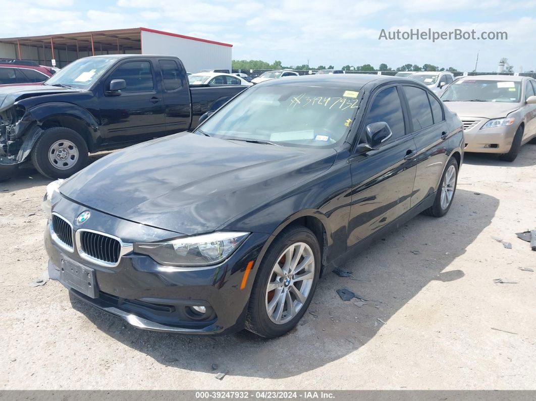 2017 Bmw 320i   Black vin: WBA8E1G35HNU15739