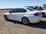 2017 Bmw 320 I White vin: WBA8E1G36HNU18035