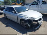 2017 Bmw 320i   White vin: WBA8E1G36HNU18116