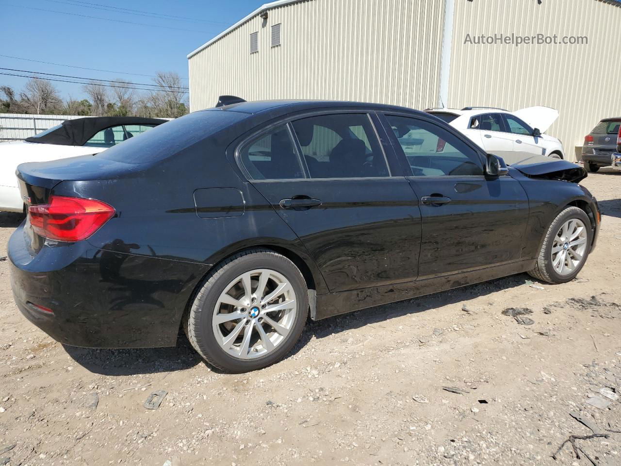 2017 Bmw 320 I Black vin: WBA8E1G39HNU18594