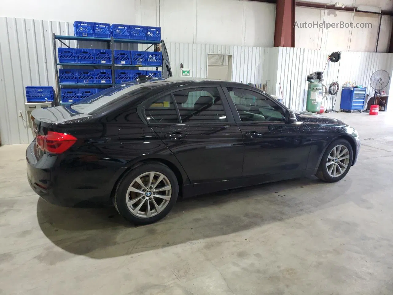 2016 Bmw 320 I Black vin: WBA8E1G50GNT36446