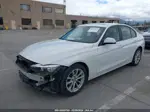 2016 Bmw 320i White vin: WBA8E1G50GNU10867