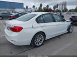 2016 Bmw 320i White vin: WBA8E1G50GNU10867